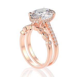 9 carat Radiant Cut 91mm lab Gemstone S925 Sterling Silver 2 piece set